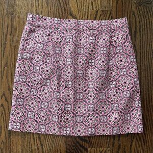J.Crew A-line Cotton Mini Skirt Sz. 4 Pink